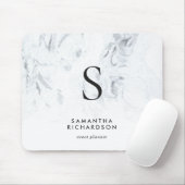 Chic Marble Monogram Muismat (Met muis)