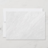 Chic Marble & Roos Gold Miss aan Mrs Vrijgezellenf Kaart (Achterkant)