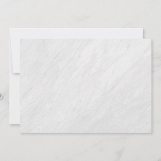 Chic Marble & Roos Gold Miss aan Mrs Vrijgezellenf Kaart (Achterkant)