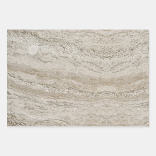 Chic Marble Stone pastel moderne luxe Inpakpapier Vel (Voorkant 3)
