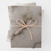 Chic Marble Stone pastel moderne luxe Inpakpapier Vel (In situ)