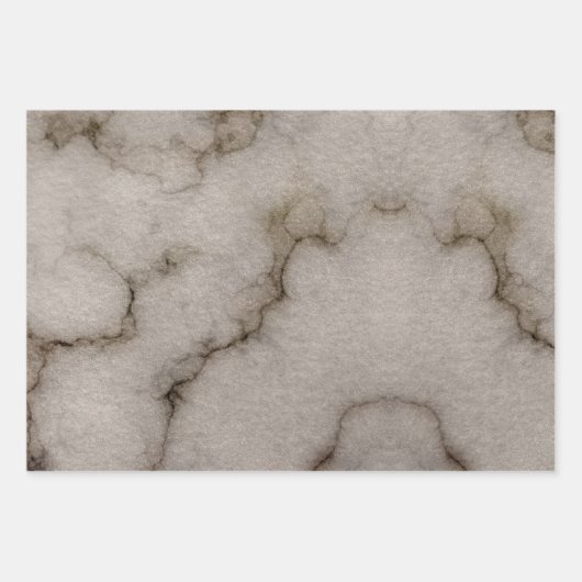 Chic Marble Stone pastel moderne luxe Inpakpapier Vel (Voorkant)