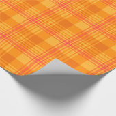 Chic Marigold Medley Oranje Pset Wrapping Paper Cadeaupapier (Hoek)