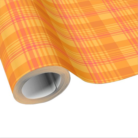 Chic Marigold Medley Oranje Pset Wrapping Paper Cadeaupapier (Rol Hoek)