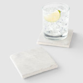 Chic marmeren afwerking decoratief stenen onderzetter (Zijkant)