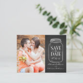 Chic Mason van de katoen Jar sparen het Briefkaart (Staand voorkant)