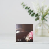 Chic Massage Therapy Visitekaartjes (Staand voorkant)