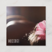 Chic Massage Therapy Visitekaartjes (Voorkant)