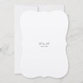 Chic Mauve Wash Gold Leaves Gold Dust Wedding Kaart (Achterkant)