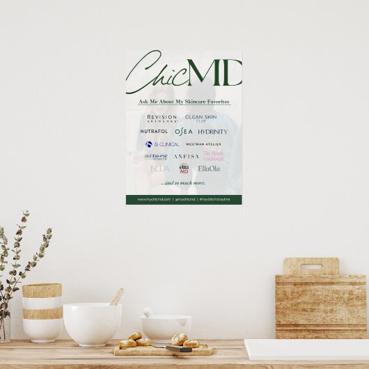 Chic MD-Poster Poster (Keuken)