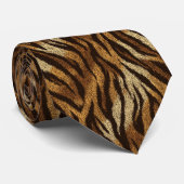 Chic Mens Accessories Animal Print Stropdas (Opgerold)
