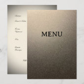 Chic Menu (Voorkant / Achterkant)