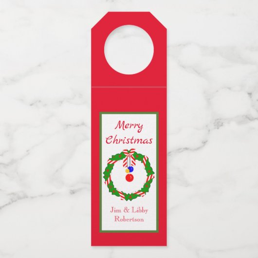 CHIC MERRY CHRISTMAS FLESSENHANGER (Voorkant)