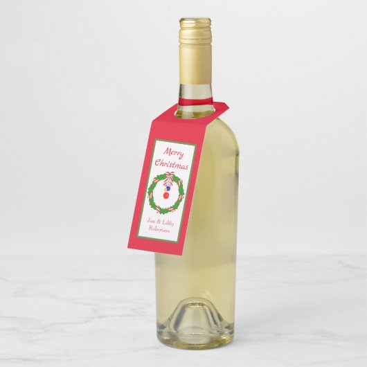 CHIC MERRY CHRISTMAS FLESSENHANGER (Schuin)