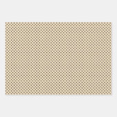 Chic Merry kerstgroet wil wit zijn Inpakpapier Vel (Voorkant 2)