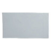 Chic Metallic Zilveren Kussen Hoesje in King Size Kussensloop (Achterkant-Rechts)