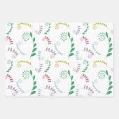Chic Mimosa Leaves Gift Inpakpapier Vel (Voorkant 2)