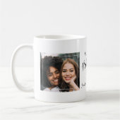 Chic Minimaal Foto | Wil Je Mijn Bruidsmeisje Zijn Koffiemok (Links)