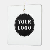 Chic, Minimaal, Stijlvol & Aanpasbaar Keramisch Ornament (Links)