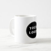 Chic, Minimaal, Stijlvol & Aanpasbaar Koffiemok (Voorkant links)