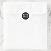 Chic, Minimaal, Stijlvol & Aanpasbaar Vierkante Sticker (Tas)