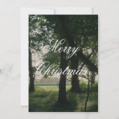 Chic Minimalist Christmas Card Bedankkaart (Achterkant)