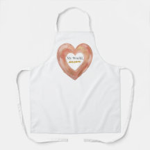 Chic Minimalist Mother's Day Apron