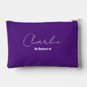 Chic, minimalistisch massief Paarse, ultraviolet Etui (Achterkant)