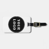 Chic, Minimalistisch, Stijlvol & Aanpasbaar Bagagelabel (Voorkant horizontaal)