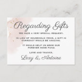 Chic-minimalistische geheugenbehuizing voor Gold-H Informatiekaartje (Voorkant)