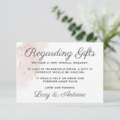 Chic-minimalistische geheugenbehuizing voor Gold-H Informatiekaartje (Staand voorkant)