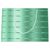 Chic Mint Ribbon Bow Vrijgezellenfeest Groot Cadeauzakje (Voorkant)