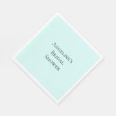 Chic Mint Vrijgezellenfeest Servet (Hoek)