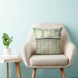 Chic Minty Green Marble Harlequin Kussen
