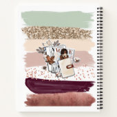 Chic Mode Vrouw Notitieboek - Stijlvol Journal (Achterkant)