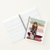 Chic Mode Vrouw Notitieboek - Stijlvol Journal (Binnen)