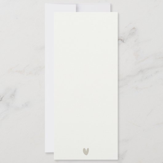 CHIC MODERN ART DECO WHITE SILVER COUPLY SHOWER KAART (Achterkant)