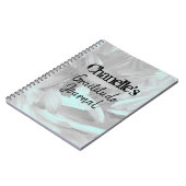 Chic Modern Artsy Gratitude Journal Notitieboek (Linkerzijde)