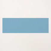 Chic Modern Baroque Pattern in Blue Paars Pink Yogamat (Achterkant (horizontaal))