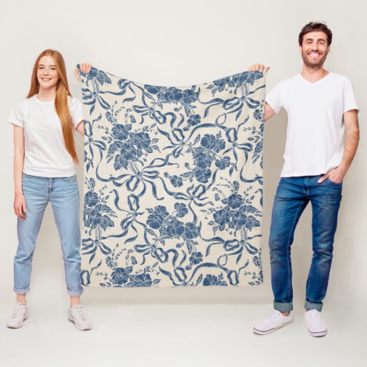 Chic Modern  bevliegingspatroon Fleece Deken (In situ)