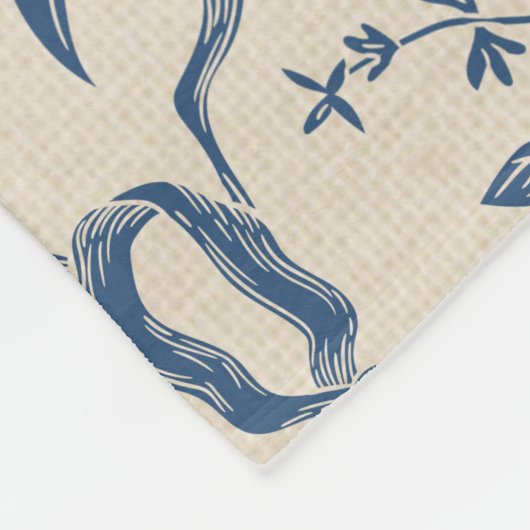 Chic Modern  bevliegingspatroon Fleece Deken (Hoek)