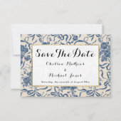 Chic Modern  bevliegingspatroon Save The Date (Voorkant)