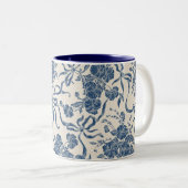 Chic Modern  bevliegingspatroon Tweekleurige Koffiemok (Voorkant rechts)