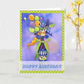 Chic Modern Birthday Kaart voor meisje (Gele Bloem)