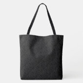 Chic Modern Black Canvas tas (Achterkant)
