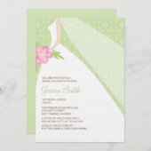 Chic Modern Bride Kaart (Voorkant / Achterkant)