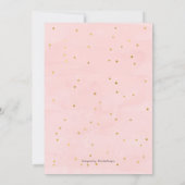 Chic Modern brunch en bubbly mimosa vrijgezellenfe Kaart (Achterkant)