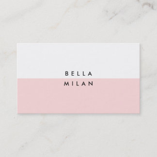 Chic Modern Business Card Visitekaartje