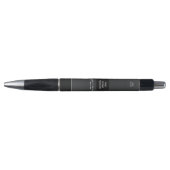 Chic Modern Business Logo Zwart Pen (Voorkant)