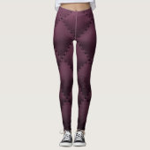 Chic Modern Cool Leather Elegant Leggings (Voorkant)